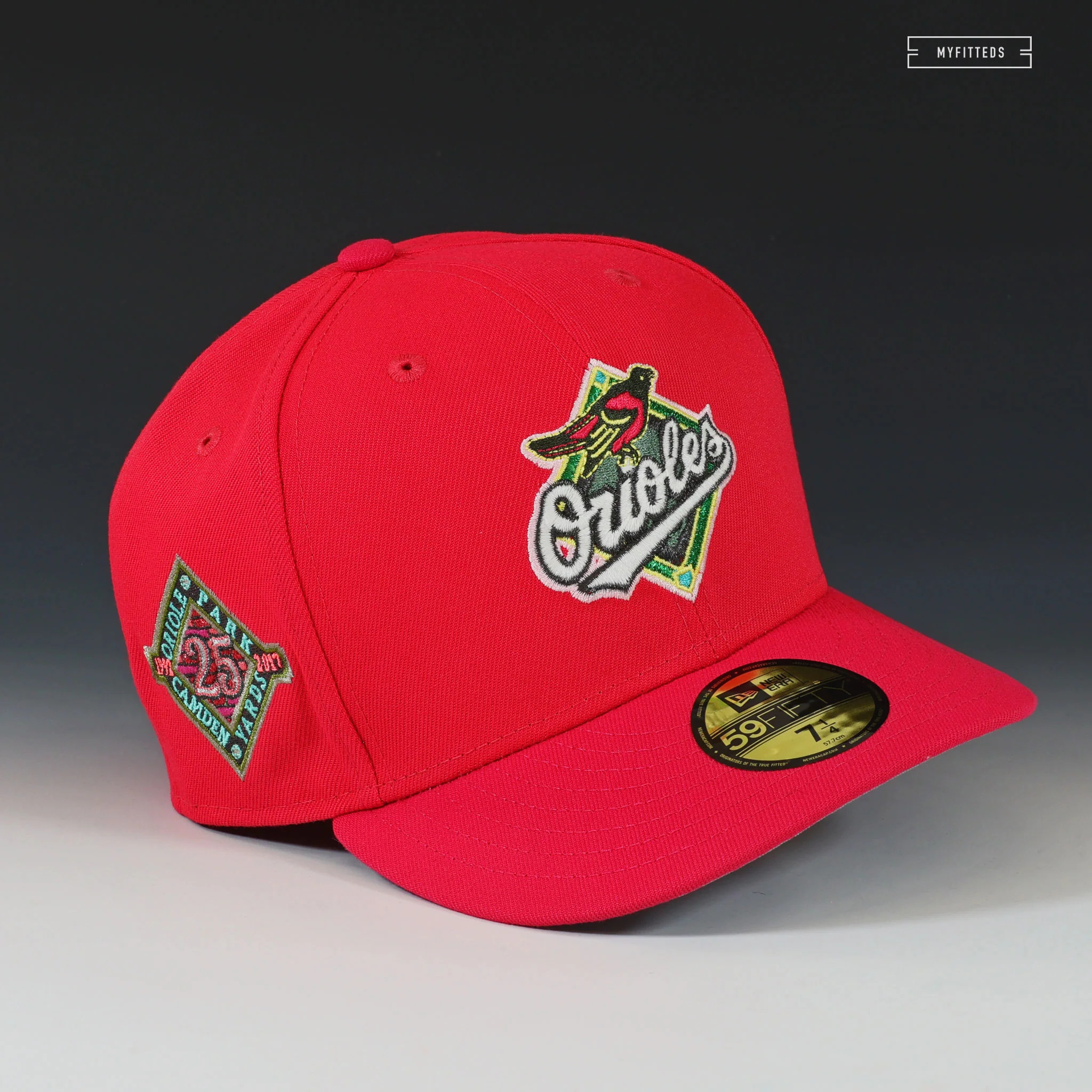 BALTIMORE ORIOLES CAMDEN YARDS 25TH ANNIVERSARY ARTEMIS FOWL, OPAL DECEPTION NEW ERA HAT - Image 3