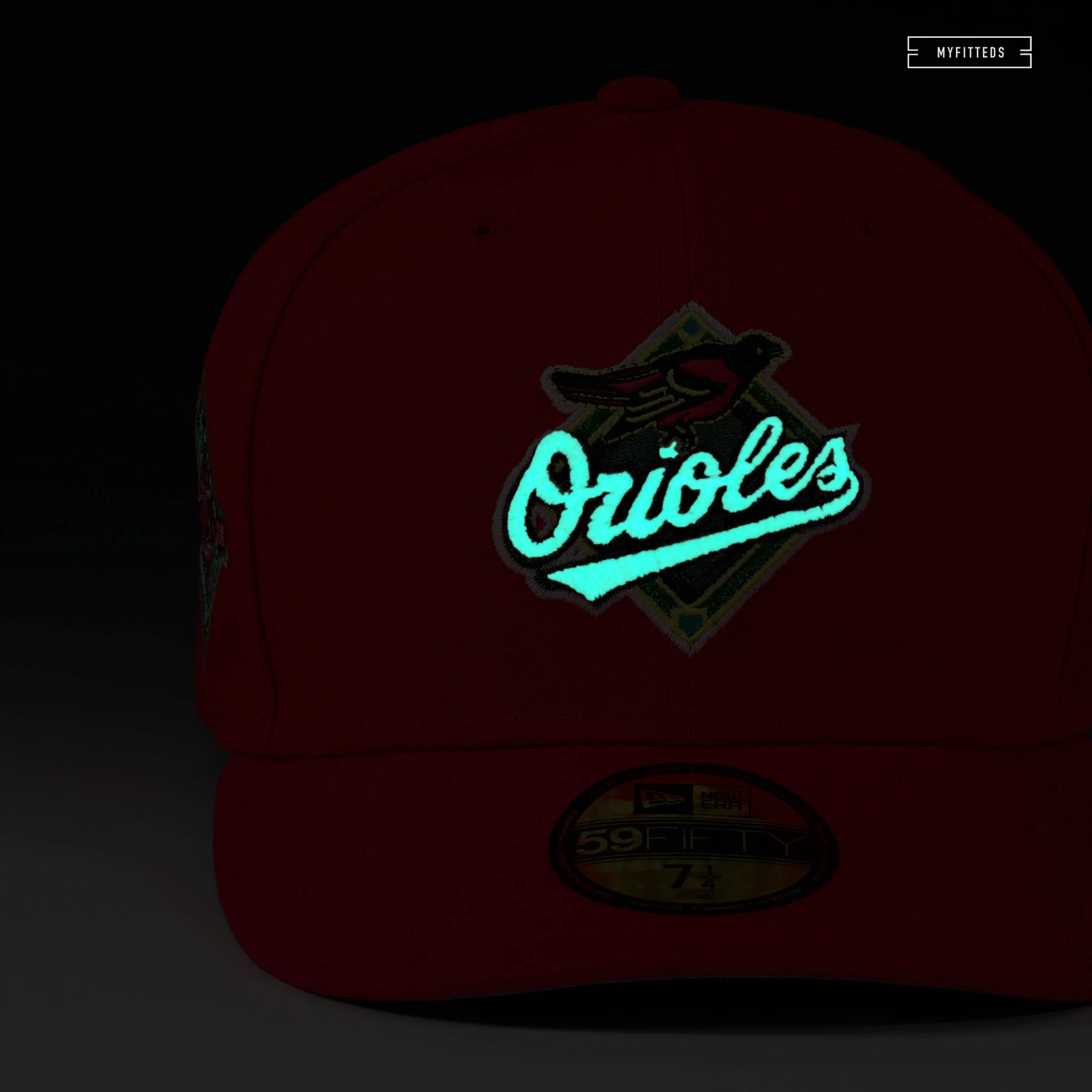 BALTIMORE ORIOLES CAMDEN YARDS 25TH ANNIVERSARY ARTEMIS FOWL, OPAL DECEPTION NEW ERA HAT - Image 8