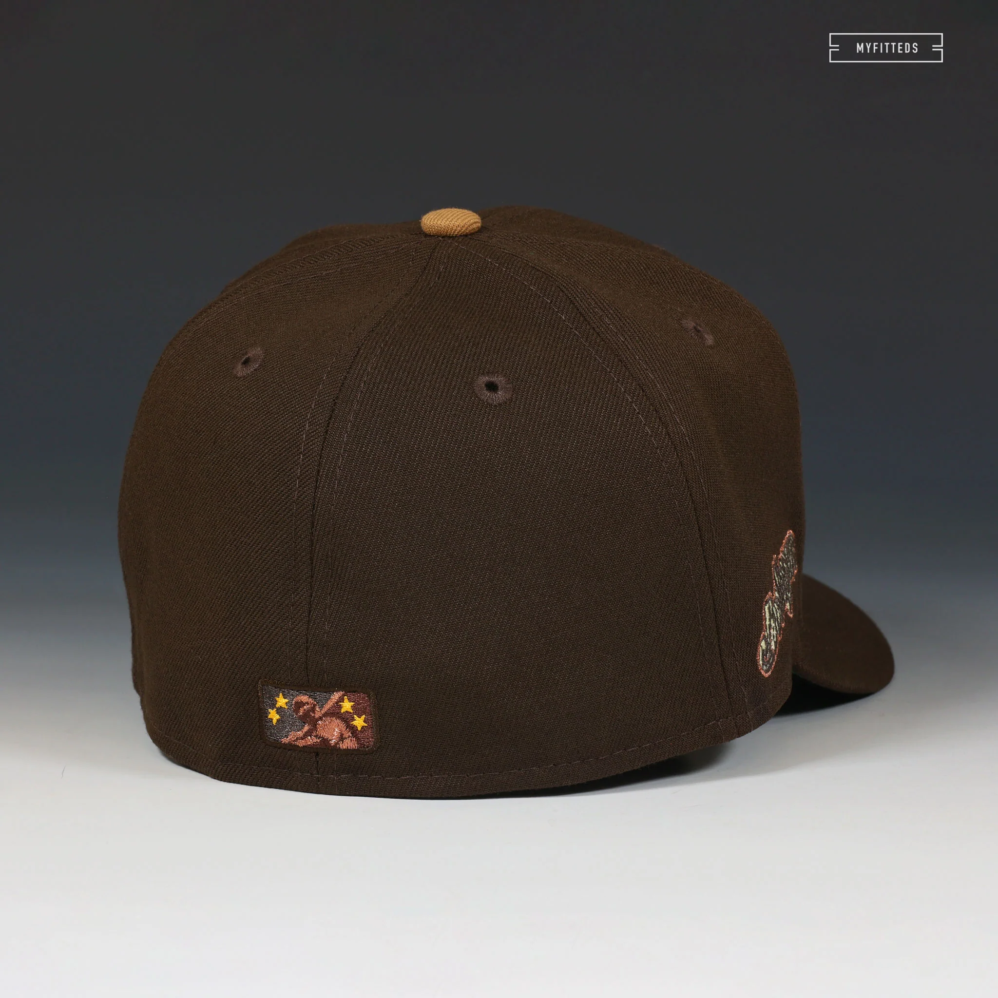 BOWLING GREEN HOT RODS X BOOTLEGGERS A&W ROOT BEER INSPIRED THEME NIGHT NEW ERA FITTED CAP - Image 4