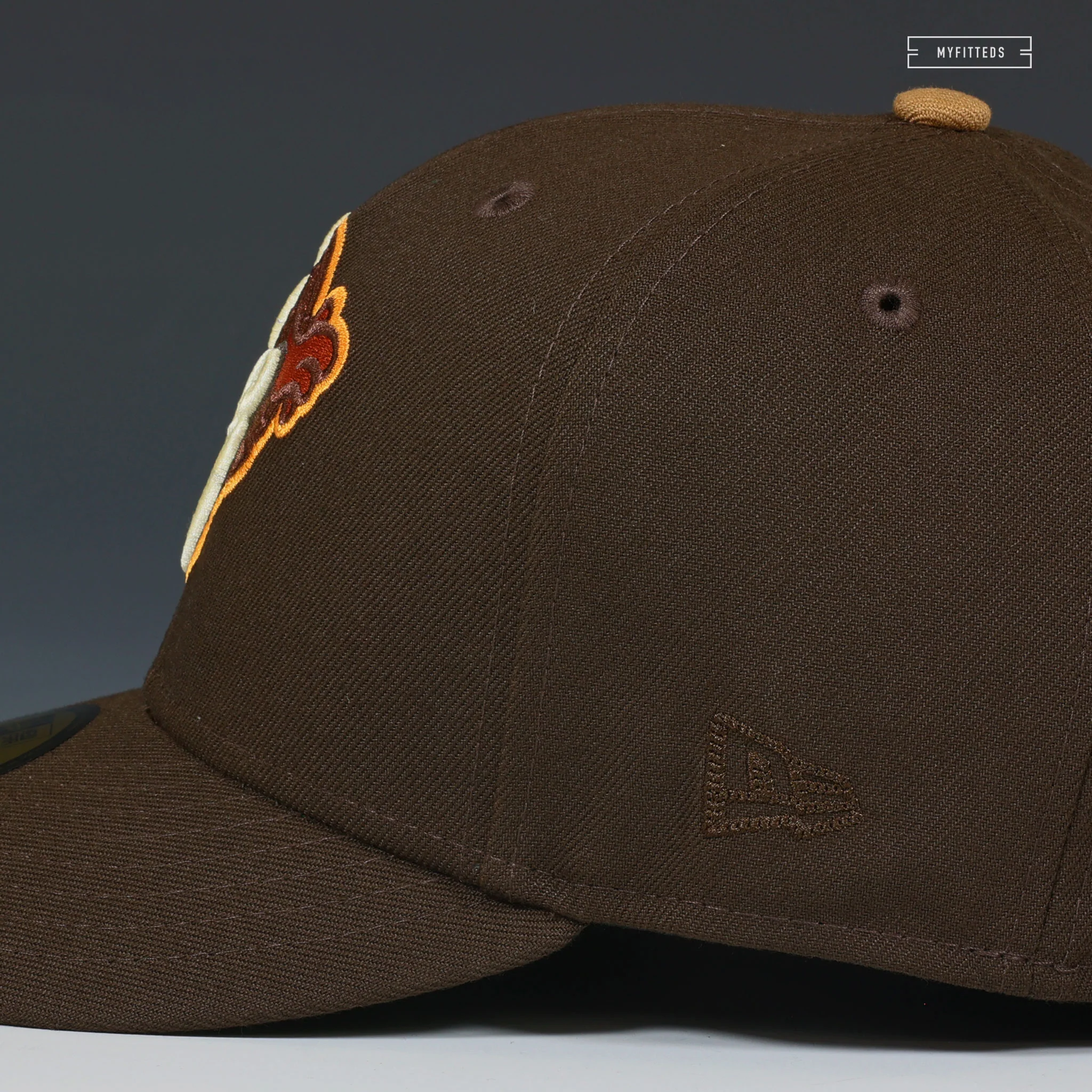 BOWLING GREEN HOT RODS X BOOTLEGGERS A&W ROOT BEER INSPIRED THEME NIGHT NEW ERA FITTED CAP - Image 6