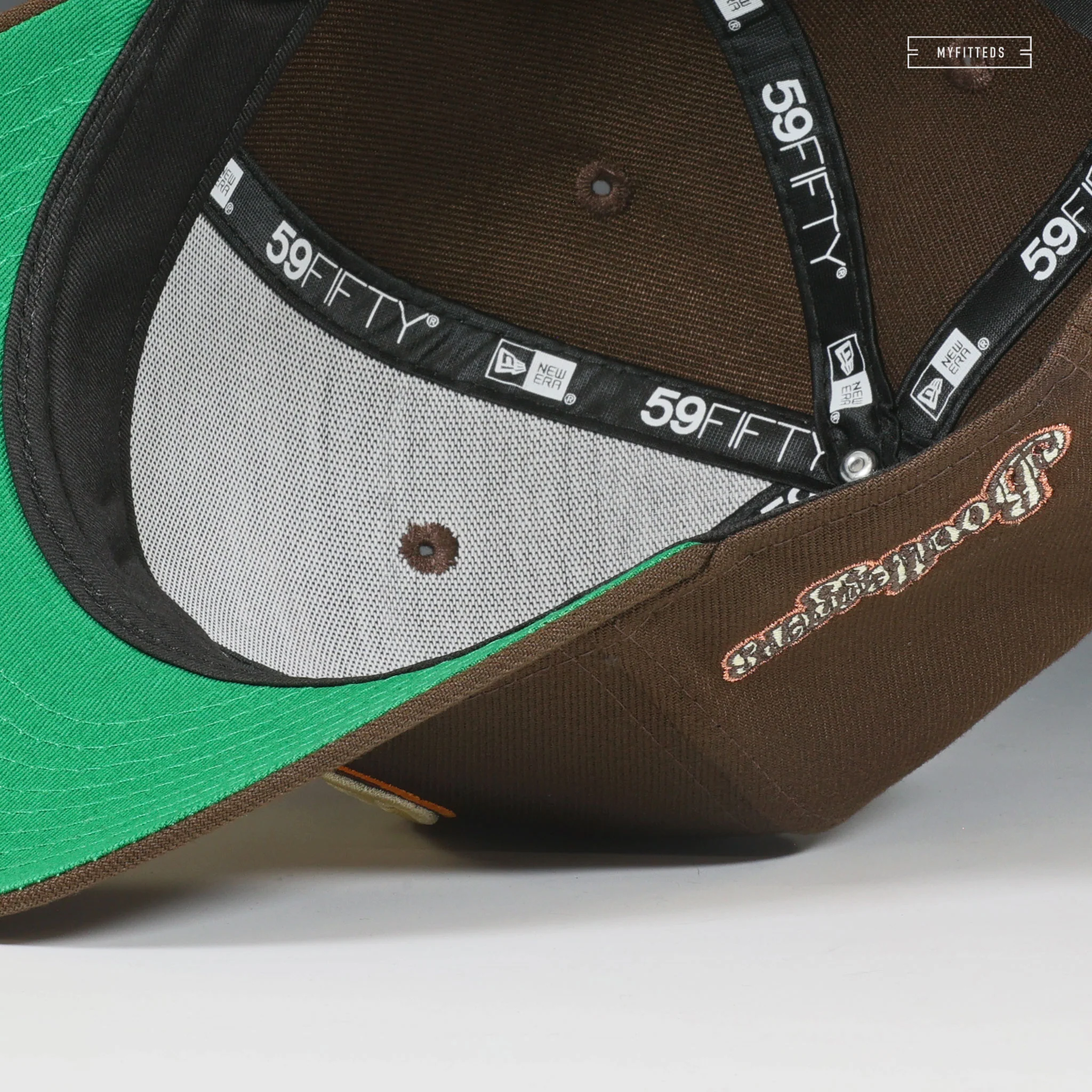 BOWLING GREEN HOT RODS X BOOTLEGGERS A&W ROOT BEER INSPIRED THEME NIGHT NEW ERA FITTED CAP - Image 7