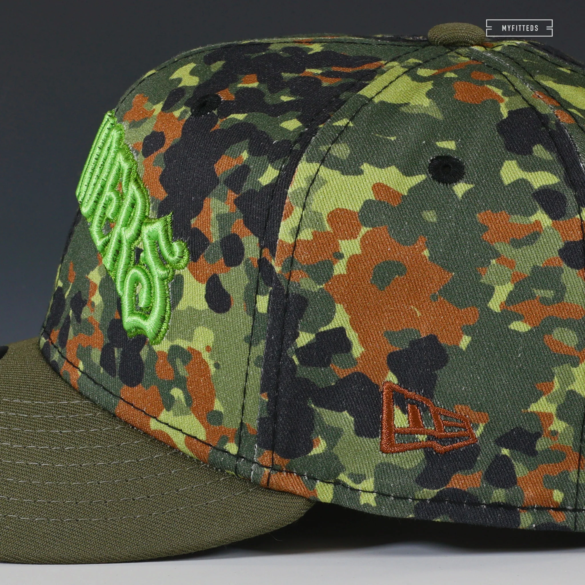 BRADENTON MARAUDERS X BARBANEGRAS 2014 ALL-STAR GAME NEW ERA FITTED HAT - Image 5