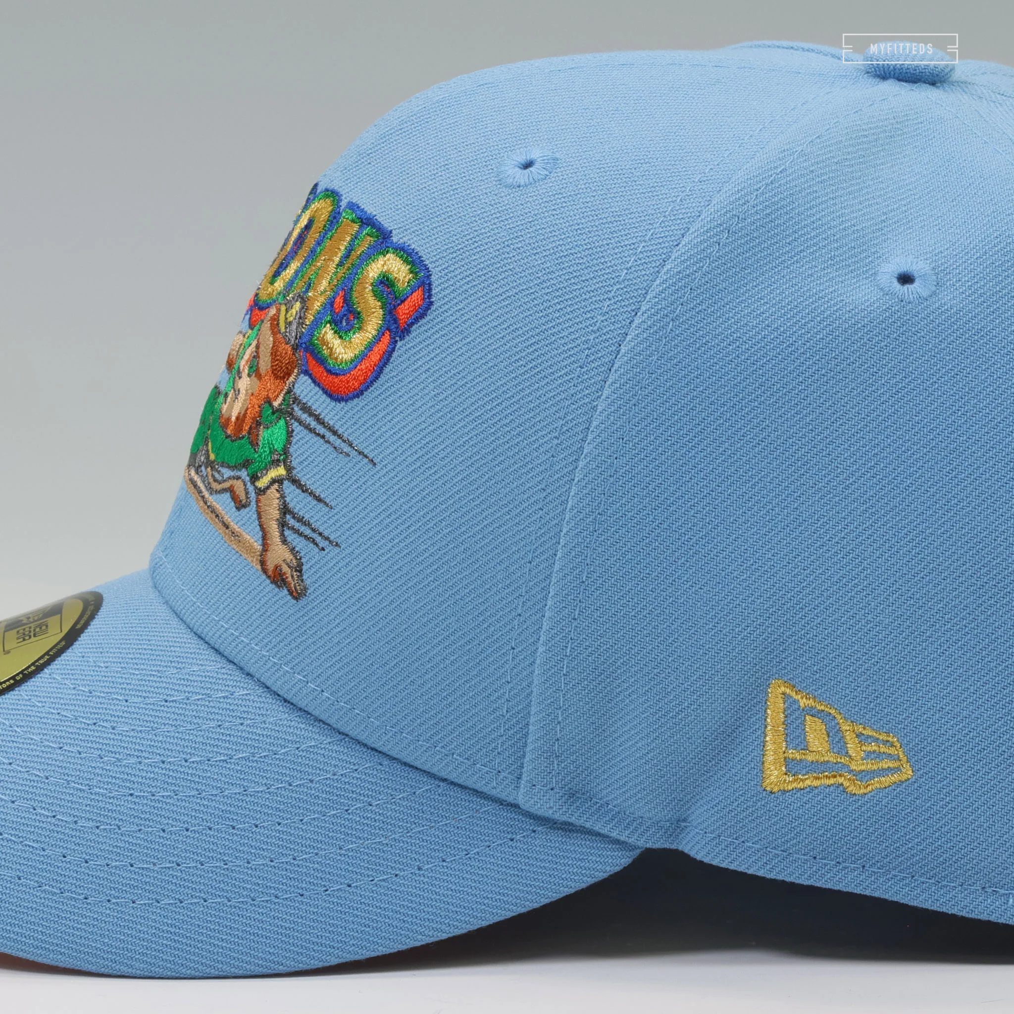 BUFFALO BISONS 2012 ALL-STAR GAME BUFFALO LUCKY CHARMS SWISS MISS INSPIRED NEW ERA FITTED CAP - Image 5