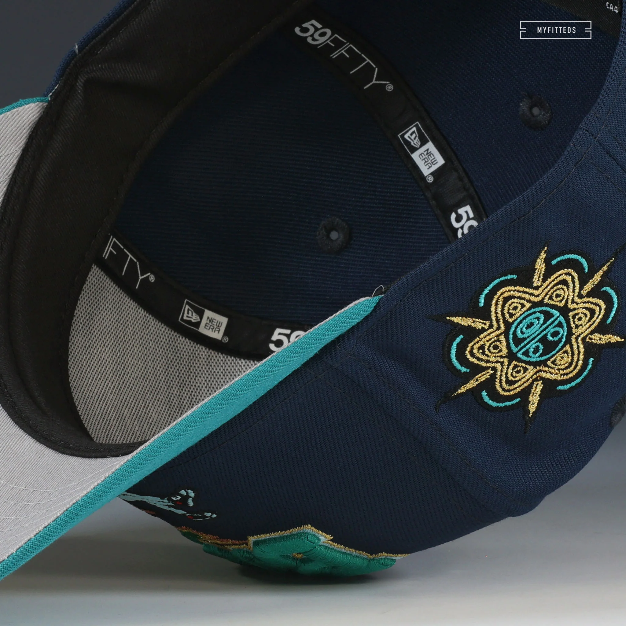BUFFALO BISONS DIVING BUSTER COPA 2024 LUCES DE BUFFALO NEW ERA FITTED CAP - Image 7