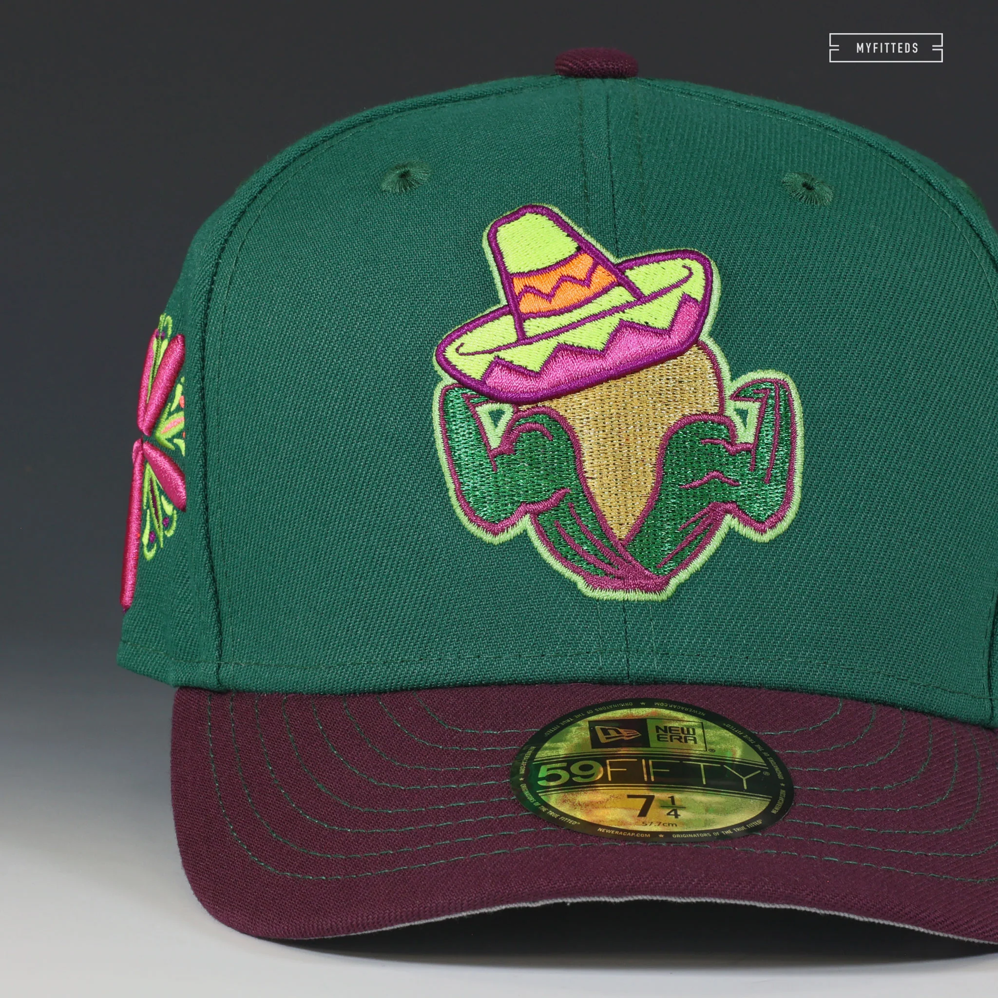 CEDAR RAPIDS KERNELS X GRANOS DE CEDAR RAPIDS COPA NEW ERA FITTED CAP - Image 3