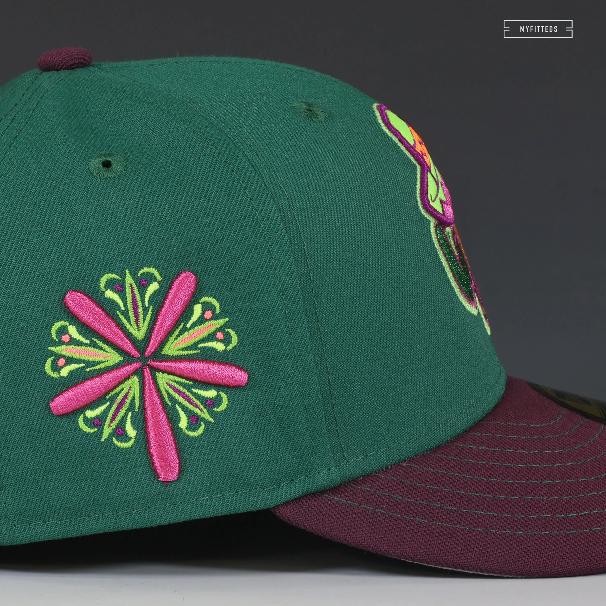 CEDAR RAPIDS KERNELS X GRANOS DE CEDAR RAPIDS COPA NEW ERA FITTED CAP - Image 5