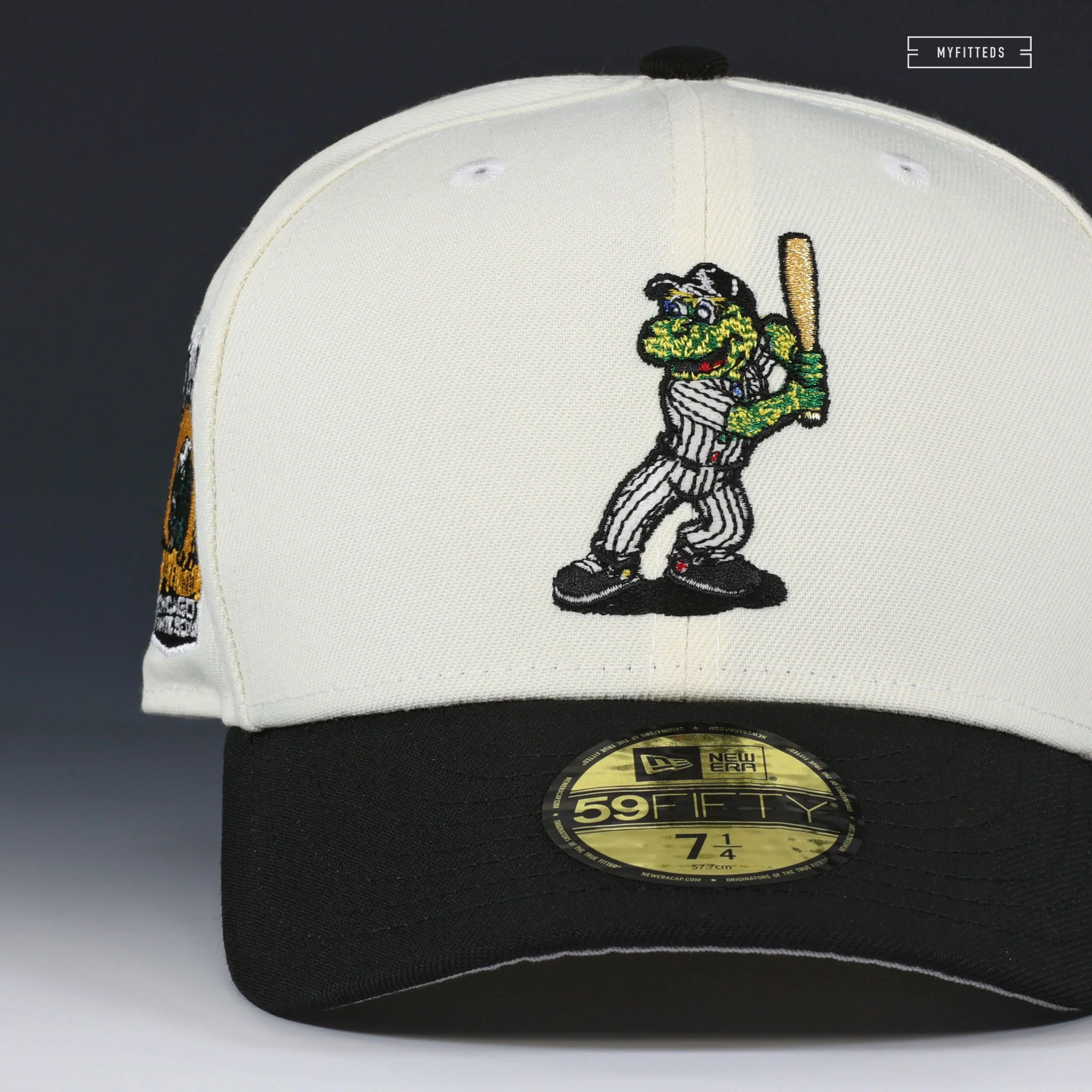 CHICAGO WHITE SOX 1996 SPRING TRAINING SOUTHPAW OFF WHITE NEW ERA FITTED CAP - Image 3