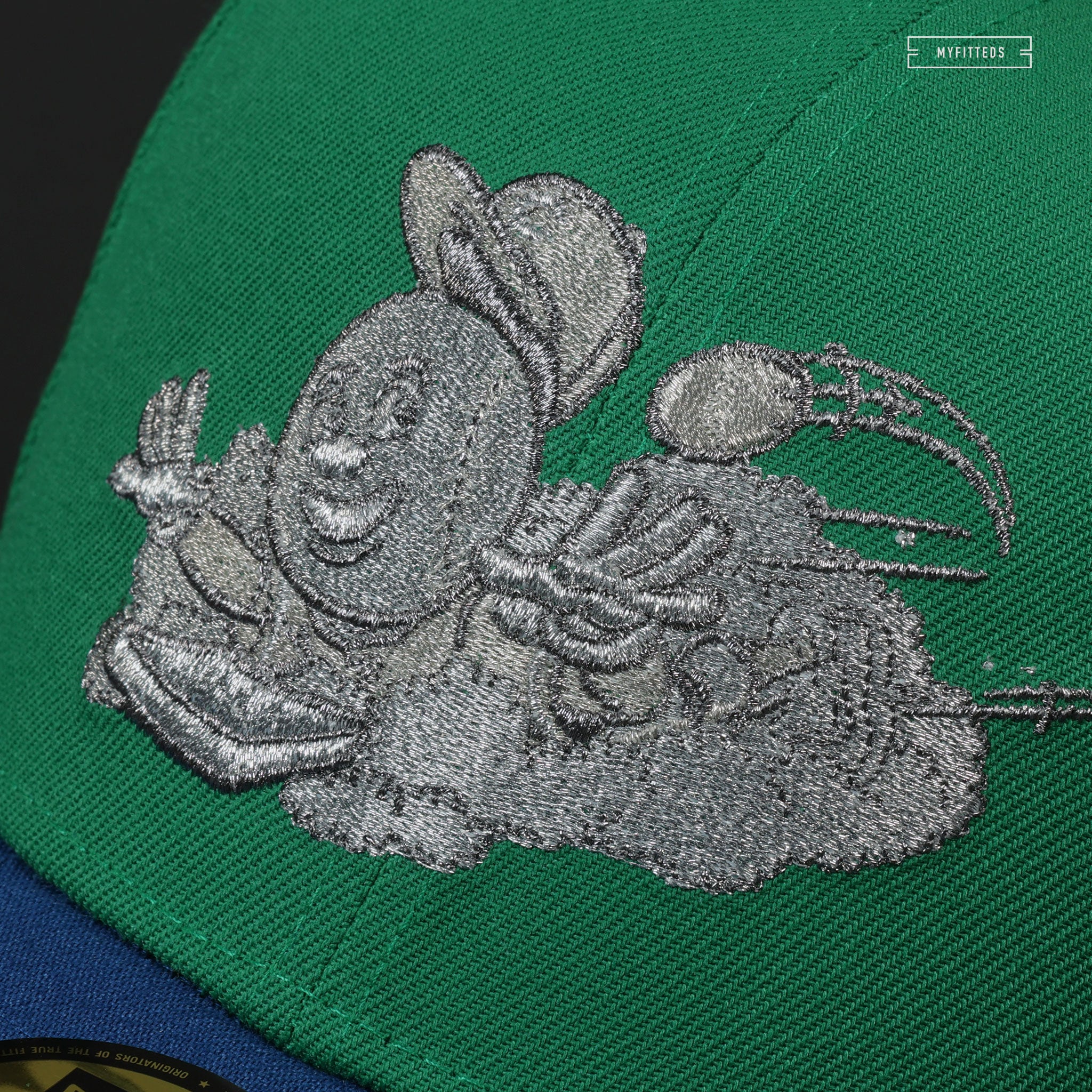 CINCINNATI REDS THE SLIDING MR. REDLEGS METAL LUIGI INSPIRED NEW ERA FITTED CAP - Image 6
