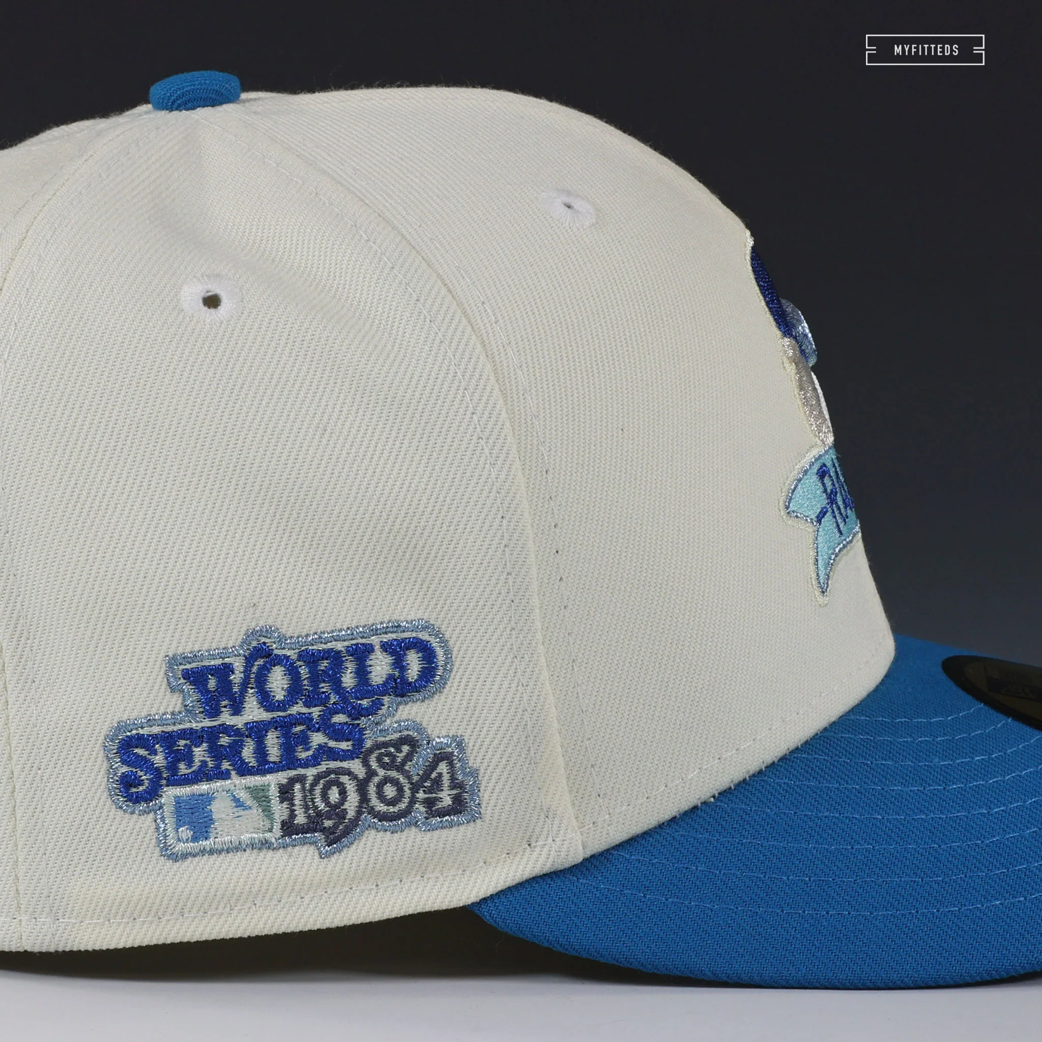 DETROIT TIGERS 1984 WORLD SERIES RALLY GOOSE DEWEY DUCK NEW ERA FITTED CAP - Image 5