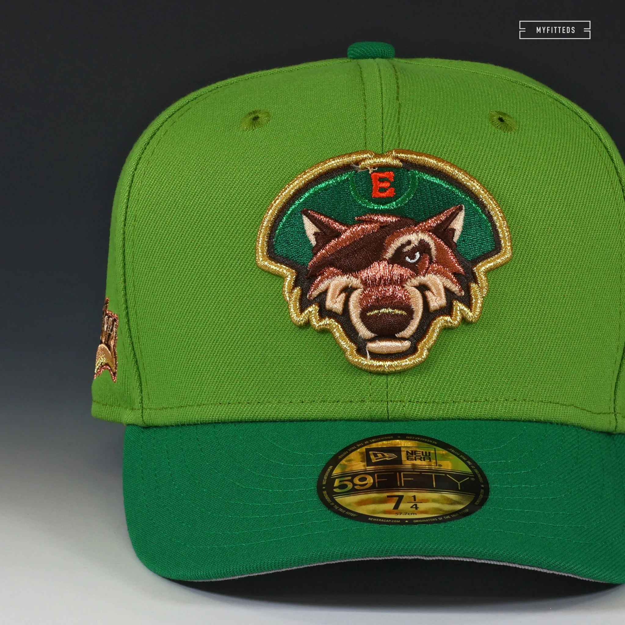 ERIE SEAWOLVES HOWLERS PETER PAN / ROBIN HOOD INSPIRED NEW ERA FITTED CAP - Image 3