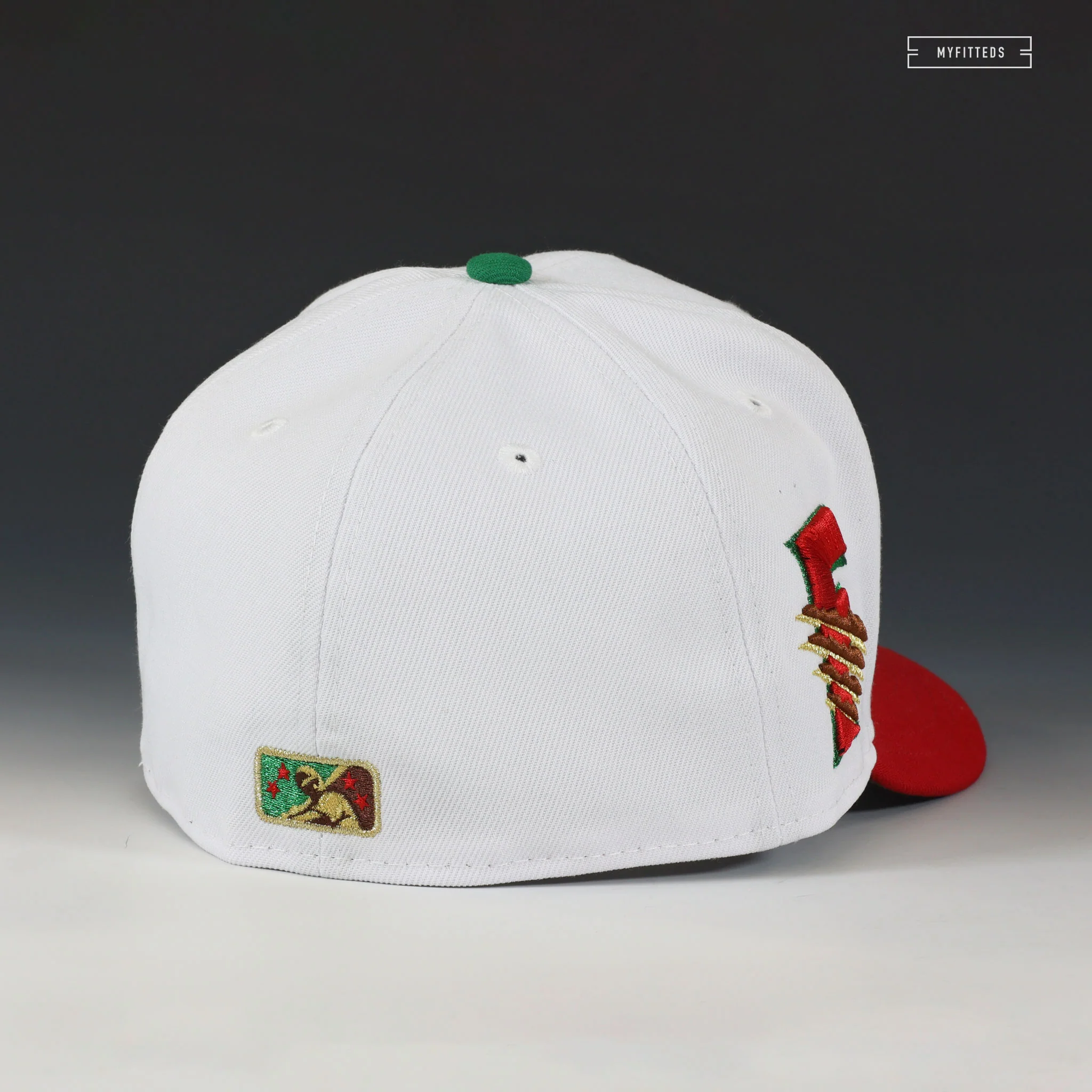 FRESNO GRIZZLIES GROWLIFORNIA CALI DUNK SB INSPIRED NEW ERA FITTED CAP - Image 4