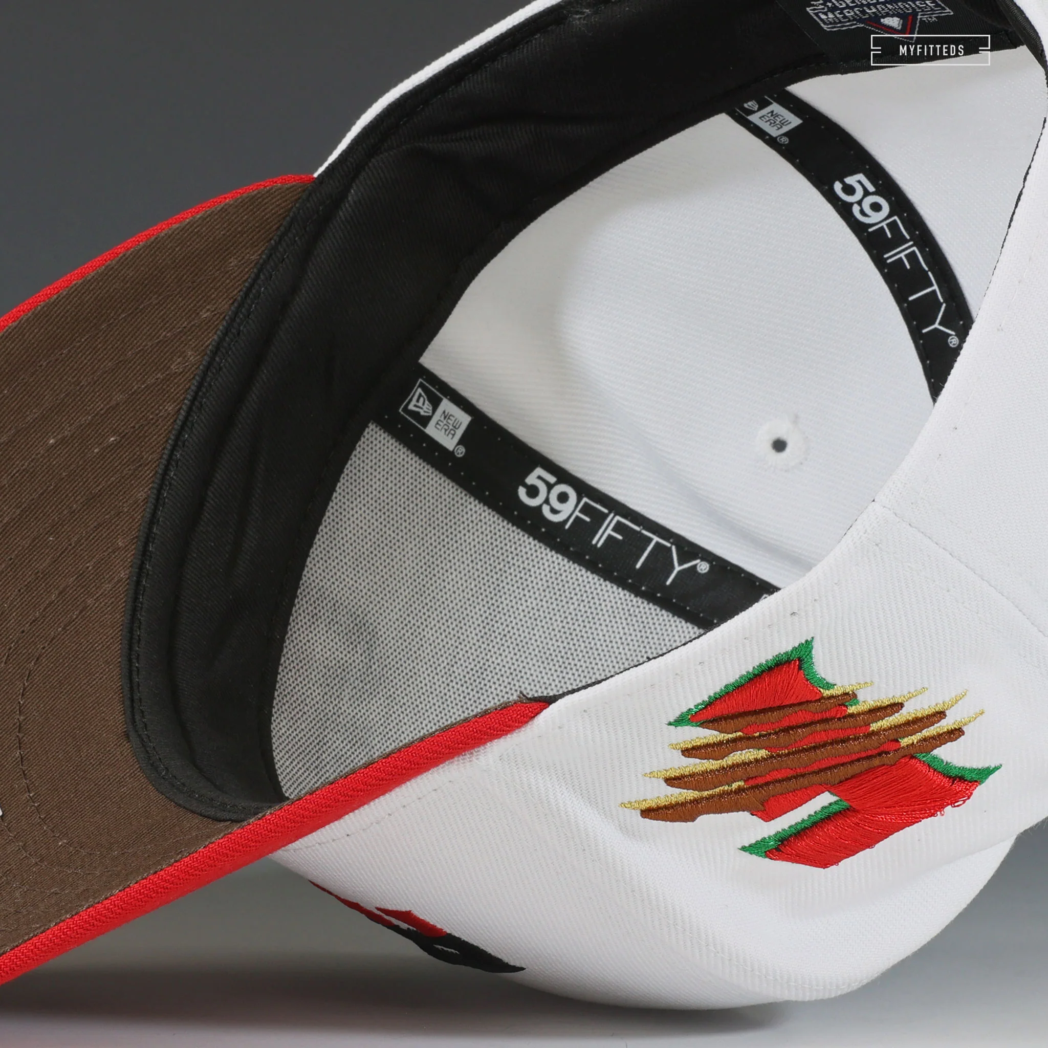 FRESNO GRIZZLIES GROWLIFORNIA CALI DUNK SB INSPIRED NEW ERA FITTED CAP - Image 7