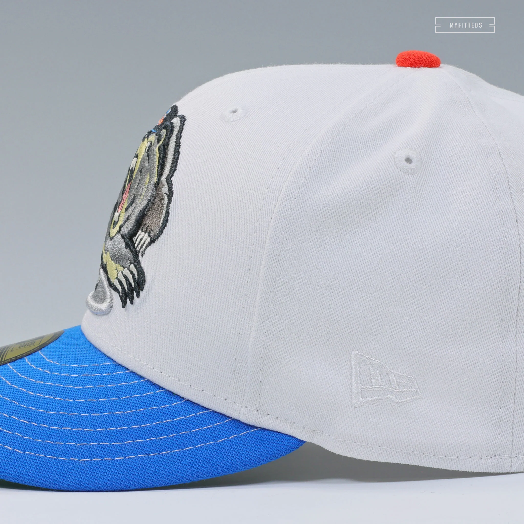 FRESNO GRIZZLIES "MEDICOM DUNK SB INSPIRED" NEW ERA FITTED CAP - Image 6