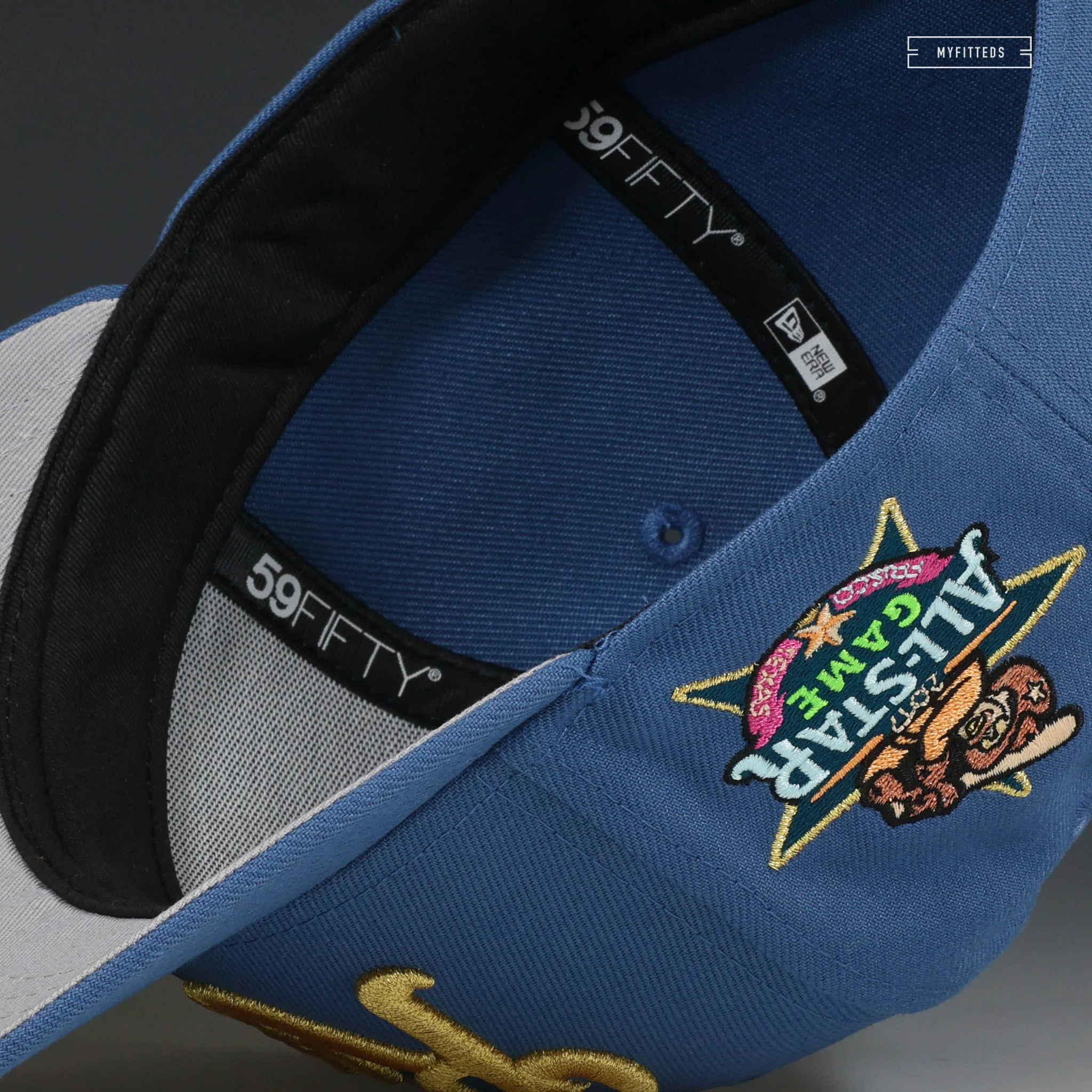 FRISCO ROUGH RIDERS 2017 ALL-STAR GAME WEATHERED LOOK NEW ERA FITTED CAP - Image 7