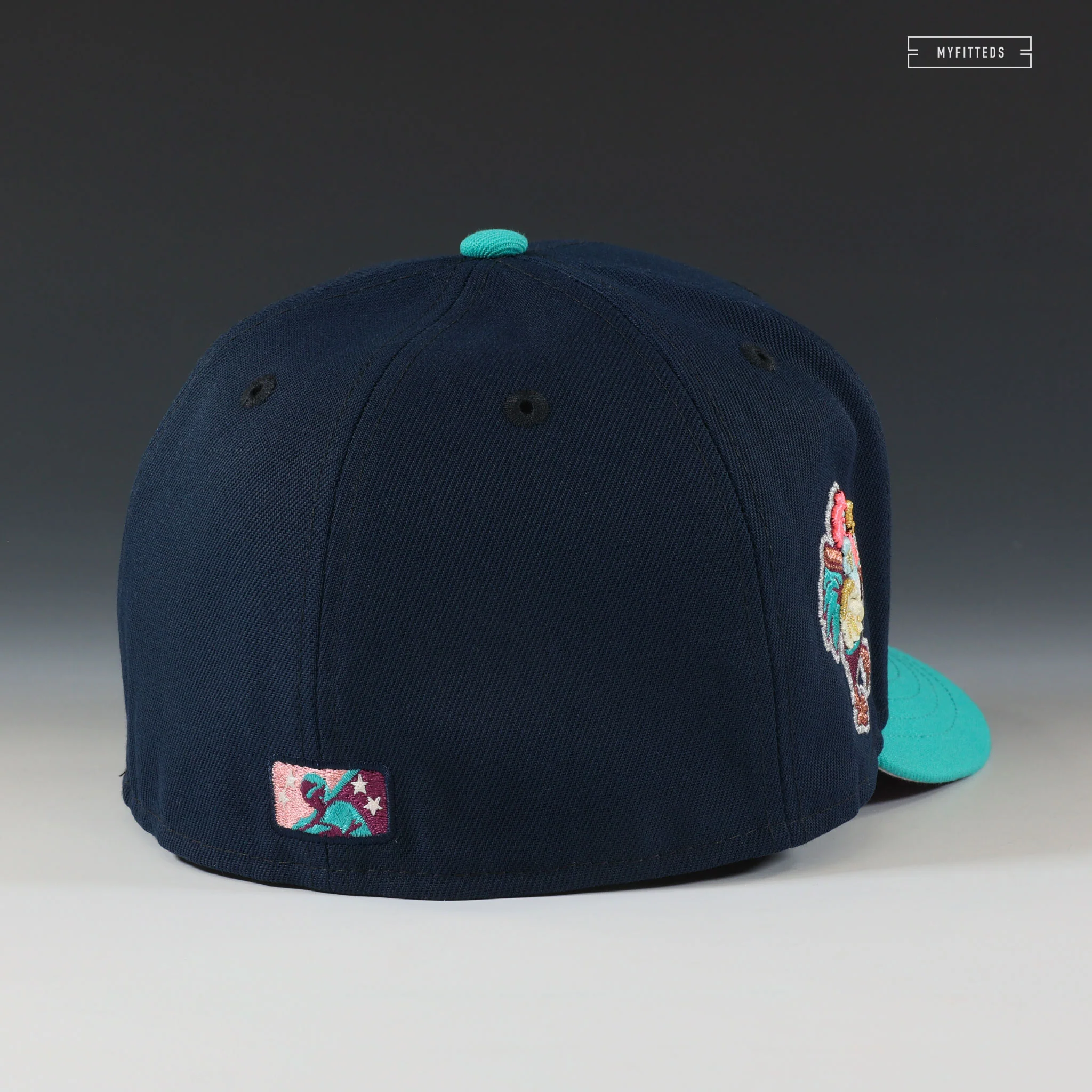 GALLOS DE DELMARVA X DELMARVA SHOREBIRDS COPA NIGHTSHADE NEW ERA FITTED CAP - Image 4