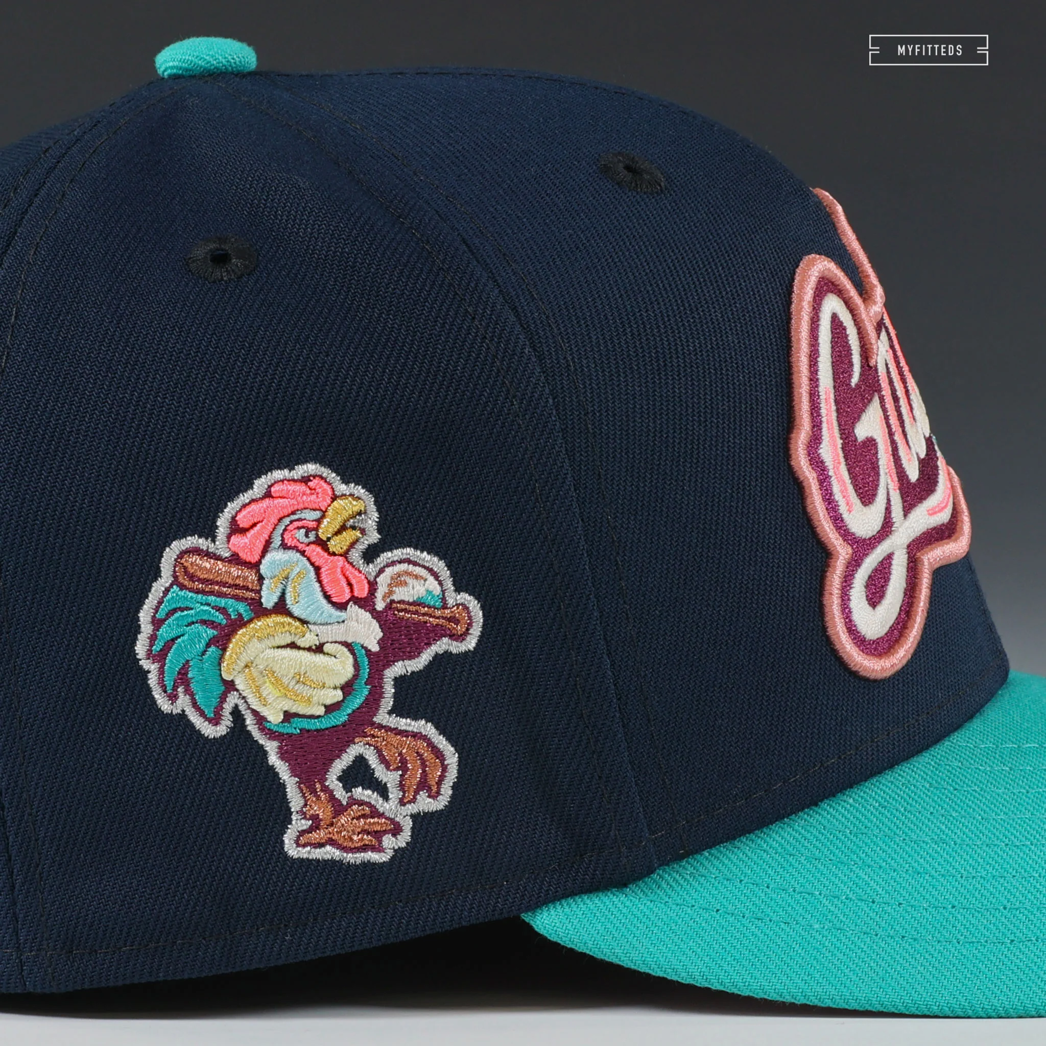 GALLOS DE DELMARVA X DELMARVA SHOREBIRDS COPA NIGHTSHADE NEW ERA FITTED CAP - Image 5