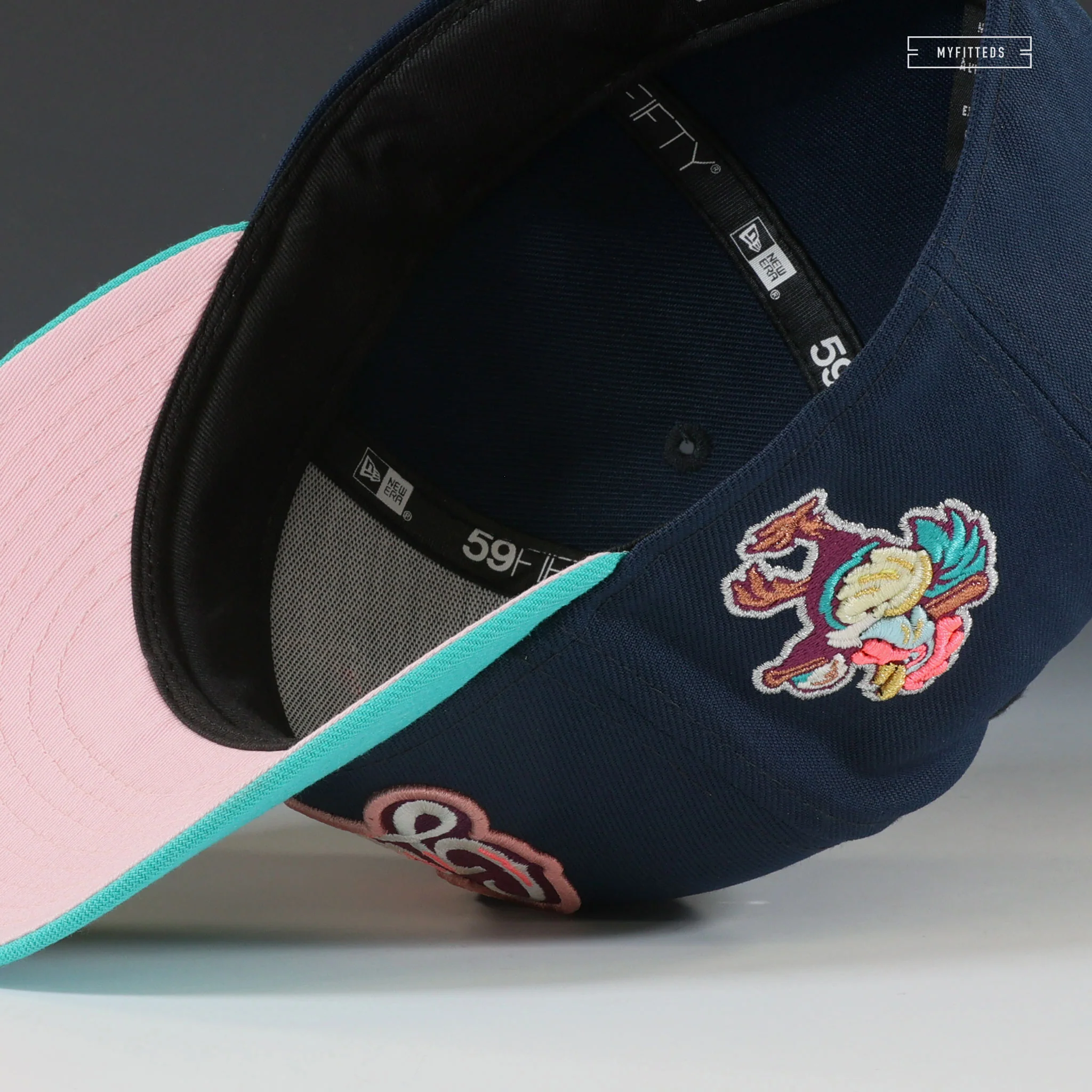 GALLOS DE DELMARVA X DELMARVA SHOREBIRDS COPA NIGHTSHADE NEW ERA FITTED CAP - Image 7