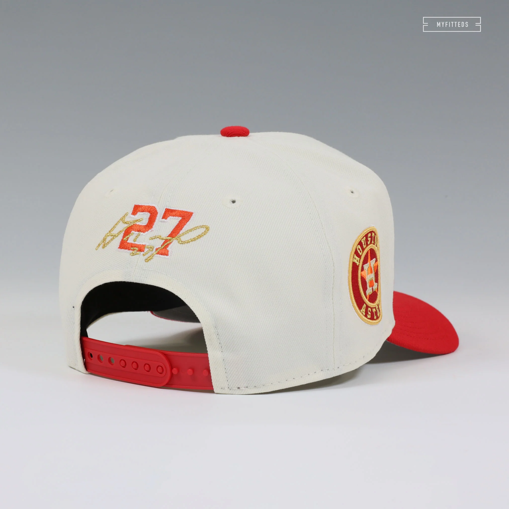 HOUSTON ASTROS MVP JOSE ALTUVE 9FIFTY A-FRAME NEW ERA SNAPBACK HAT - Image 4