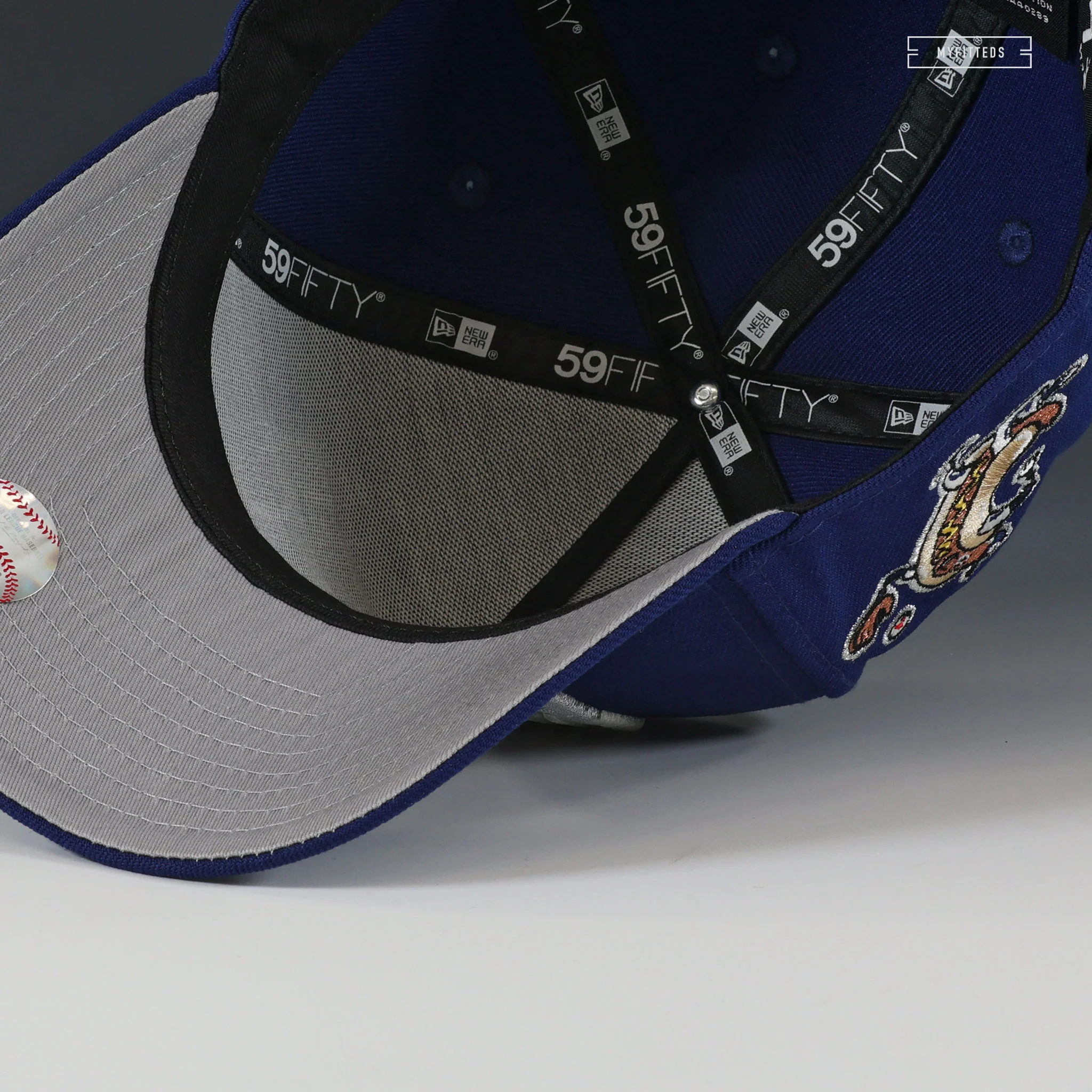 LOS ANGELES DODGERS DODGERS NATION A-FRAME 59FIFTY NEW ERA FITTED HAT - Image 6