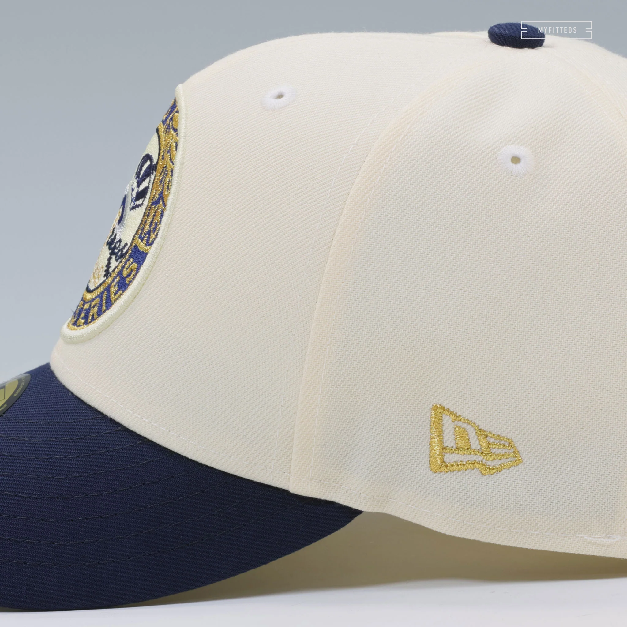 NEW YORK YANKEES 1949 WORLD SERIES 2000 WORLD SERIES AIMÉ LEON DORE INSPIRED NEW ERA FITTED CAP - Image 6