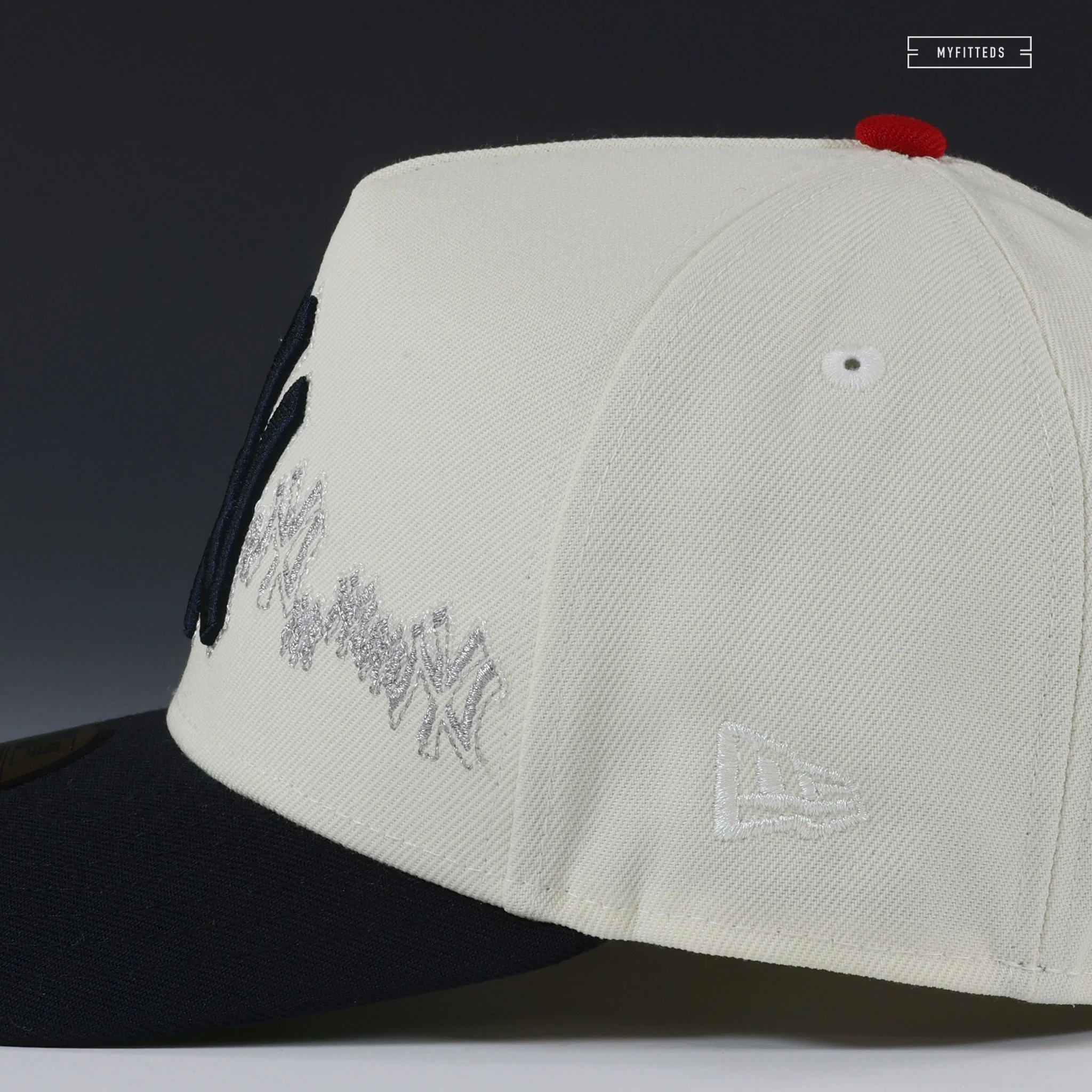 NEW YORK YANKEES 1949 WORLD SERIES HORIZON A-FRAME 59FIFTY NEW ERA FITTED CAP - Image 5