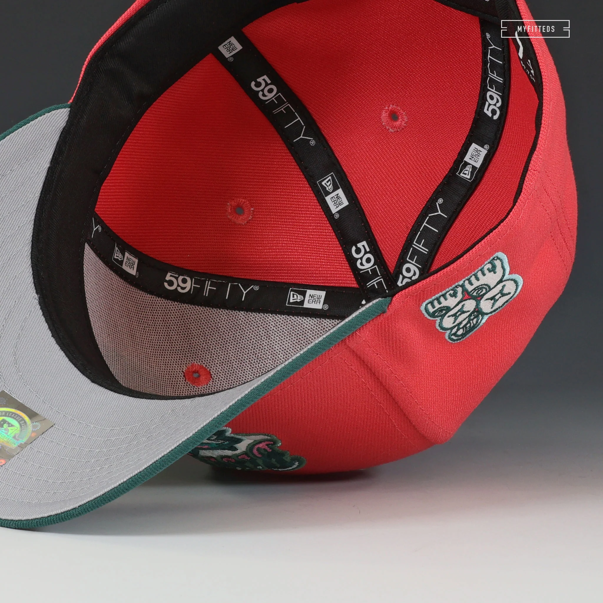 PENSACOLA BLUE WAHOOS THE WILD ROBOT PROTECTS INSPIRED COPA23 NEW ERA FITTED CAP - Image 7