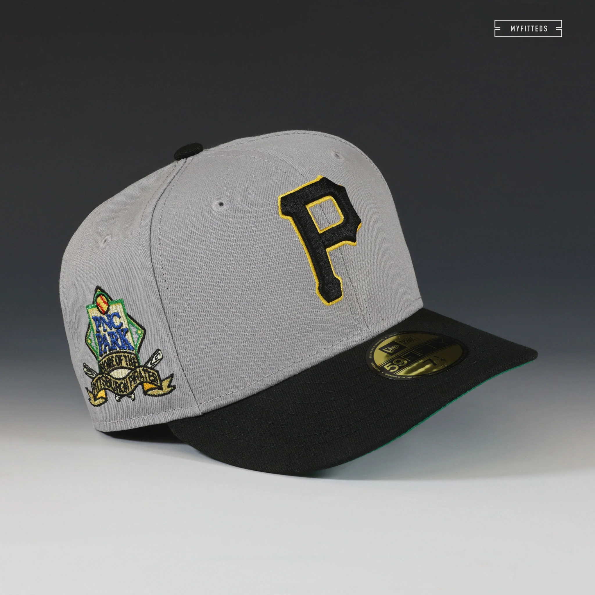 PITTSBURGH PIRATES PNC PARK HOME OF THE PITTSBURGH PIRATES ROAD NEW ERA FITTED CAP - Image 3