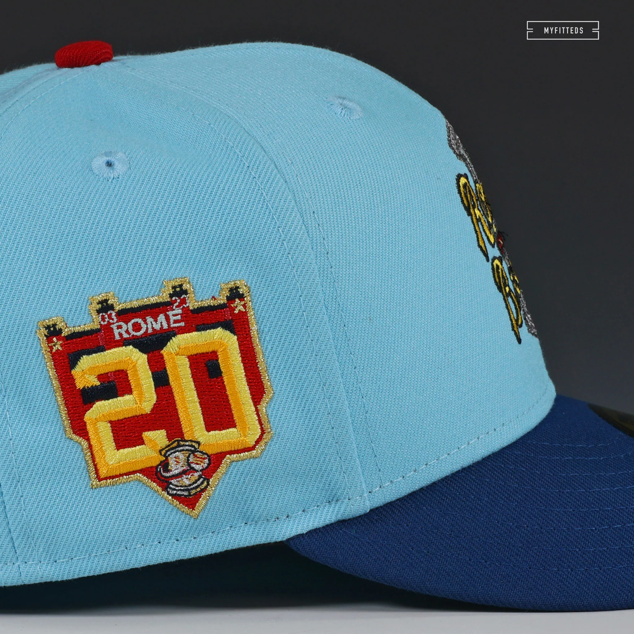 ROME BRAVES 20TH ANNIVERSARY DAYLIGHT NEW ERA FITTED CAP - Image 6