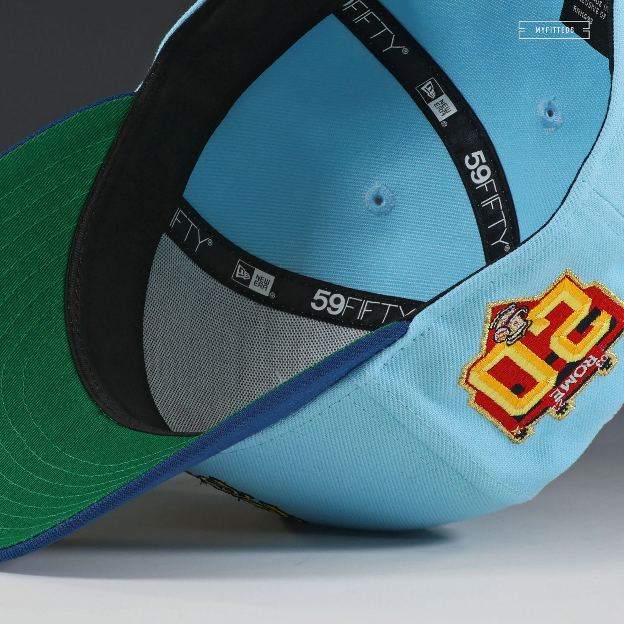ROME BRAVES 20TH ANNIVERSARY DAYLIGHT NEW ERA FITTED CAP - Image 7