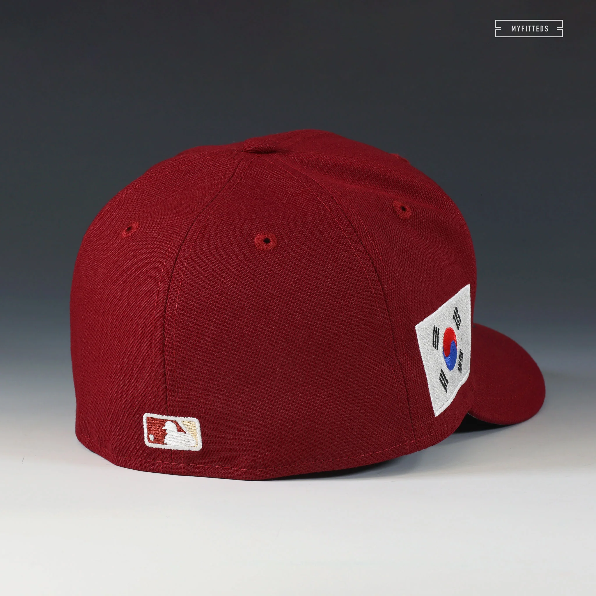 SAN FRANCISCO GIANTS SOUTH KOREA JUNG HOO LEE KIWOOM HEROES INSPIRED NEW ERA HAT - Image 4