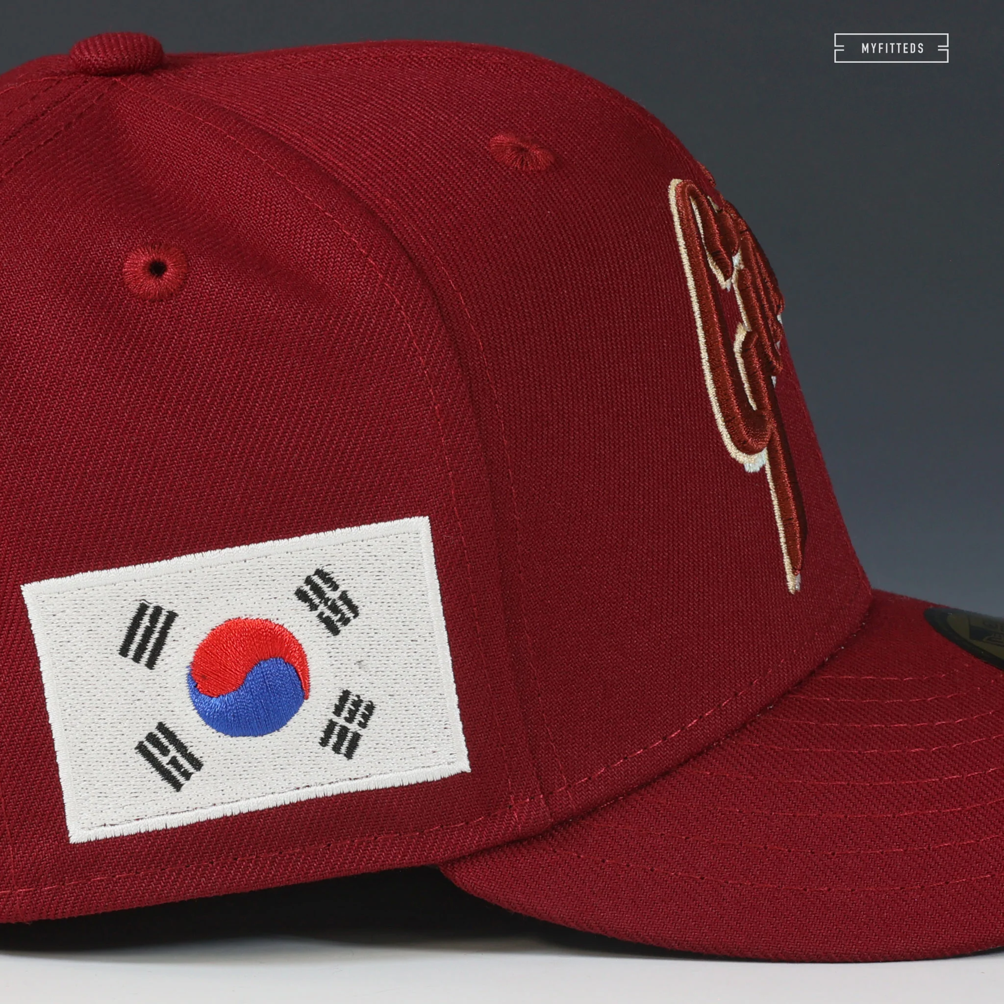 SAN FRANCISCO GIANTS SOUTH KOREA JUNG HOO LEE KIWOOM HEROES INSPIRED NEW ERA HAT - Image 5