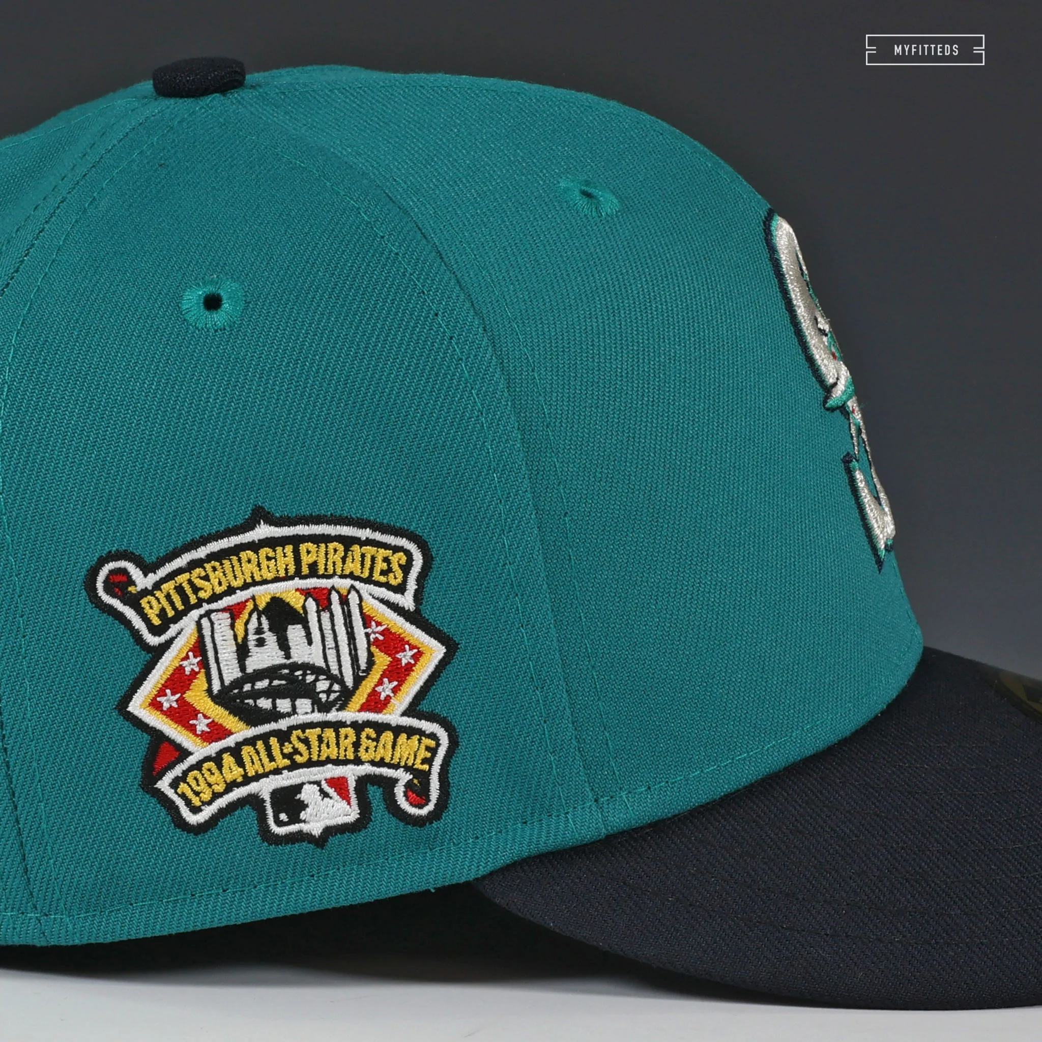 SEATTLE MARINERS 1994 ALL-STAR GAME PITTSBURGH KEN GRIFFEY JR. NEW ERA FITTED CAP - Image 4