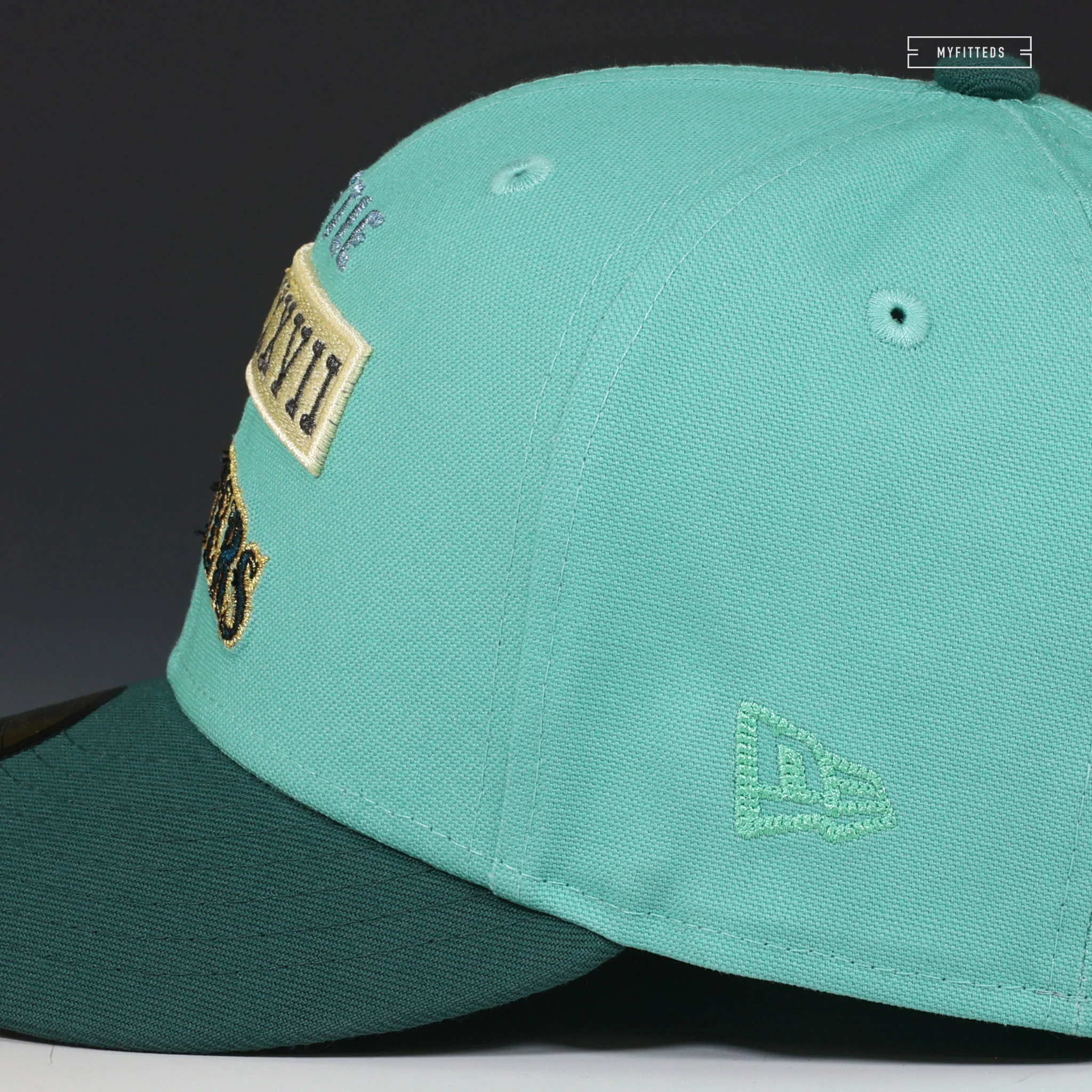 SEATTLE MARINERS 30TH ANNIVERSARY STACKED EST. MCMLXXVII NEW ERA FITTED CAP - Image 6