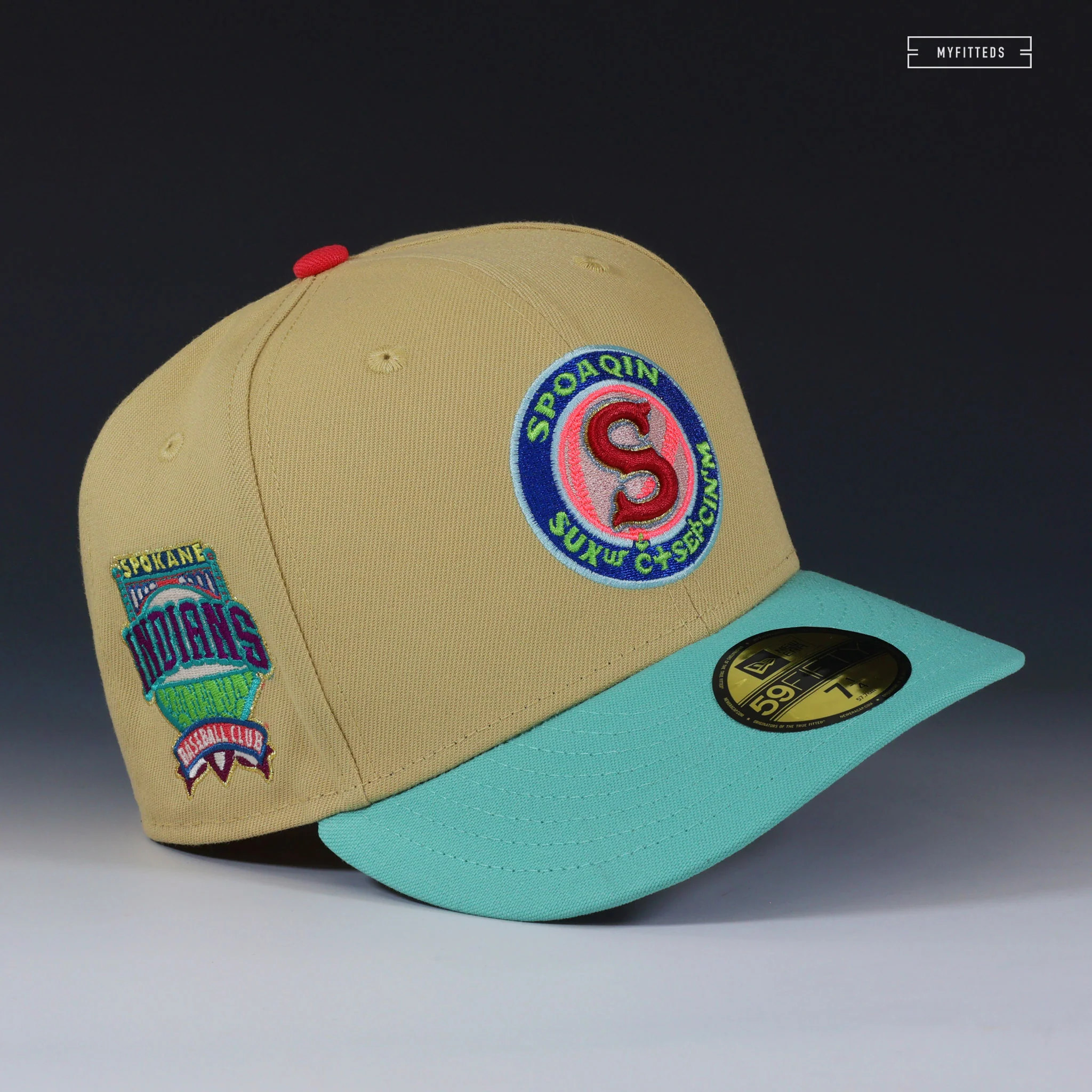SPOKANE INDIANS BASEBALL CLUB THE SCOUT PACK NEW ERA FITTED CAP - Image 3