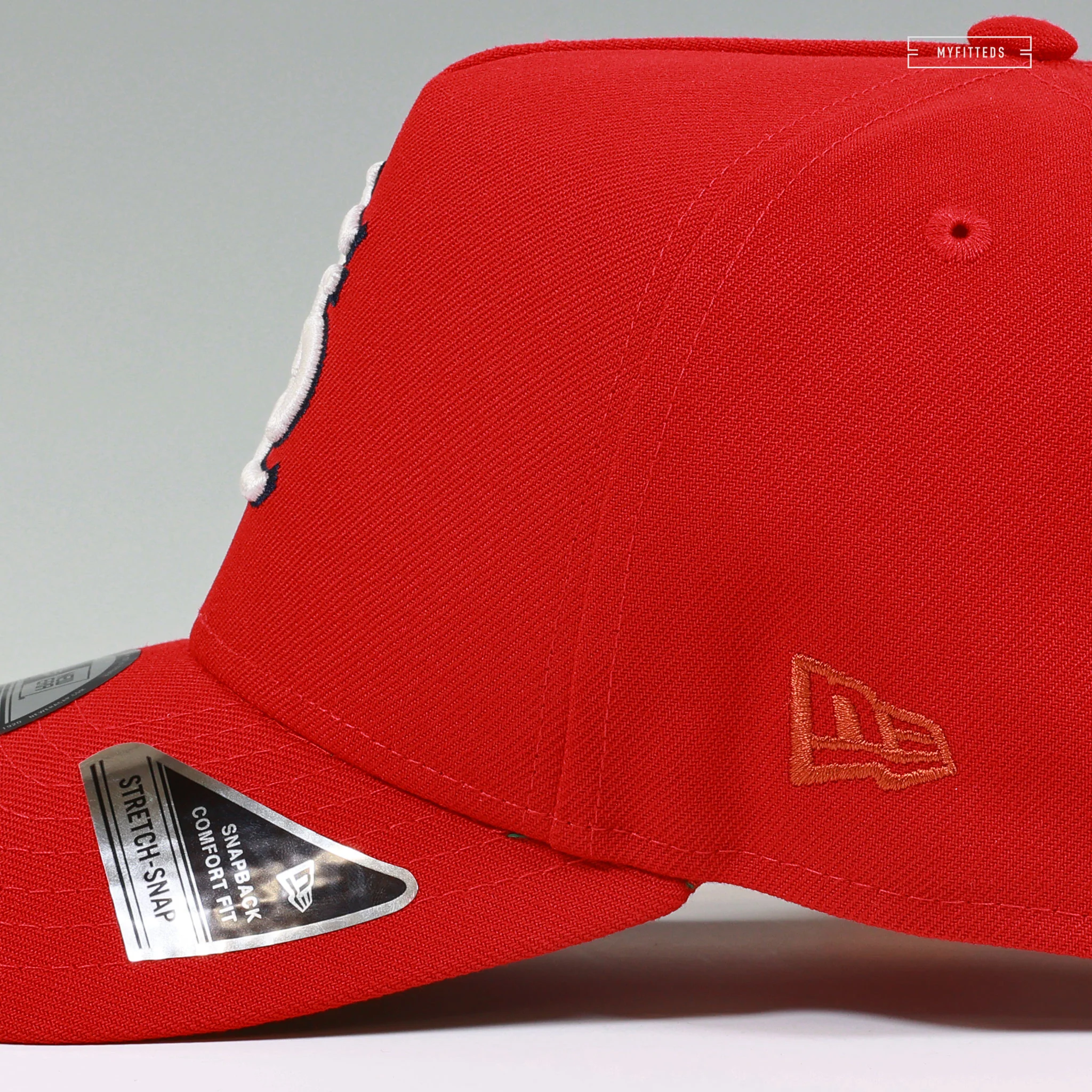 ST. LOUIS CARDINALS BOB GIBSON #45 HALL OF FAME 9FIFTY A-FRAME NEW ERA SNAPBACK HAT - Image 6